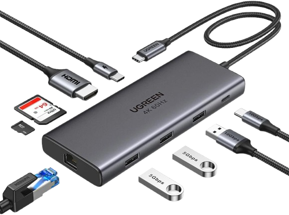 UGREEN Revodok Pro 109 Hub 产品图