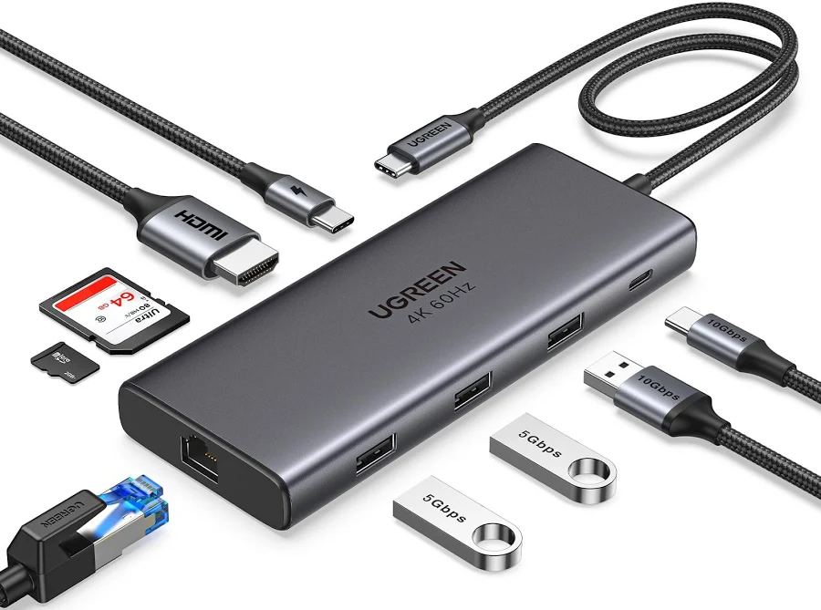 UGREEN Revodok Pro 109 Hub 产品图